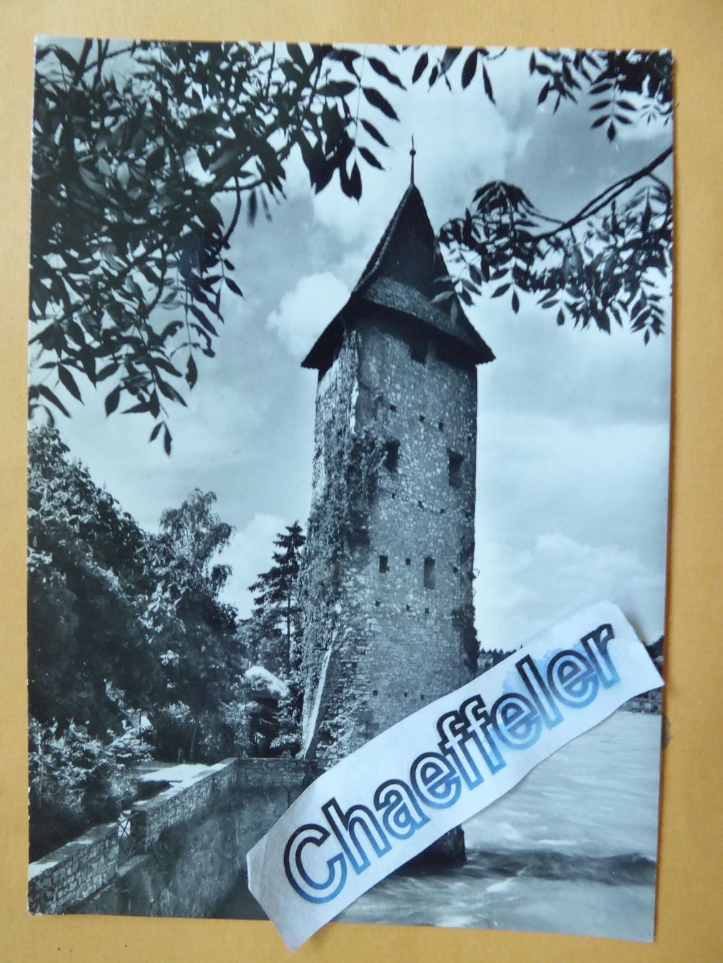 Cartes postales: 1972 Rheinfelden, Messerturm – D'occasion à Zürich par Chaeffeler