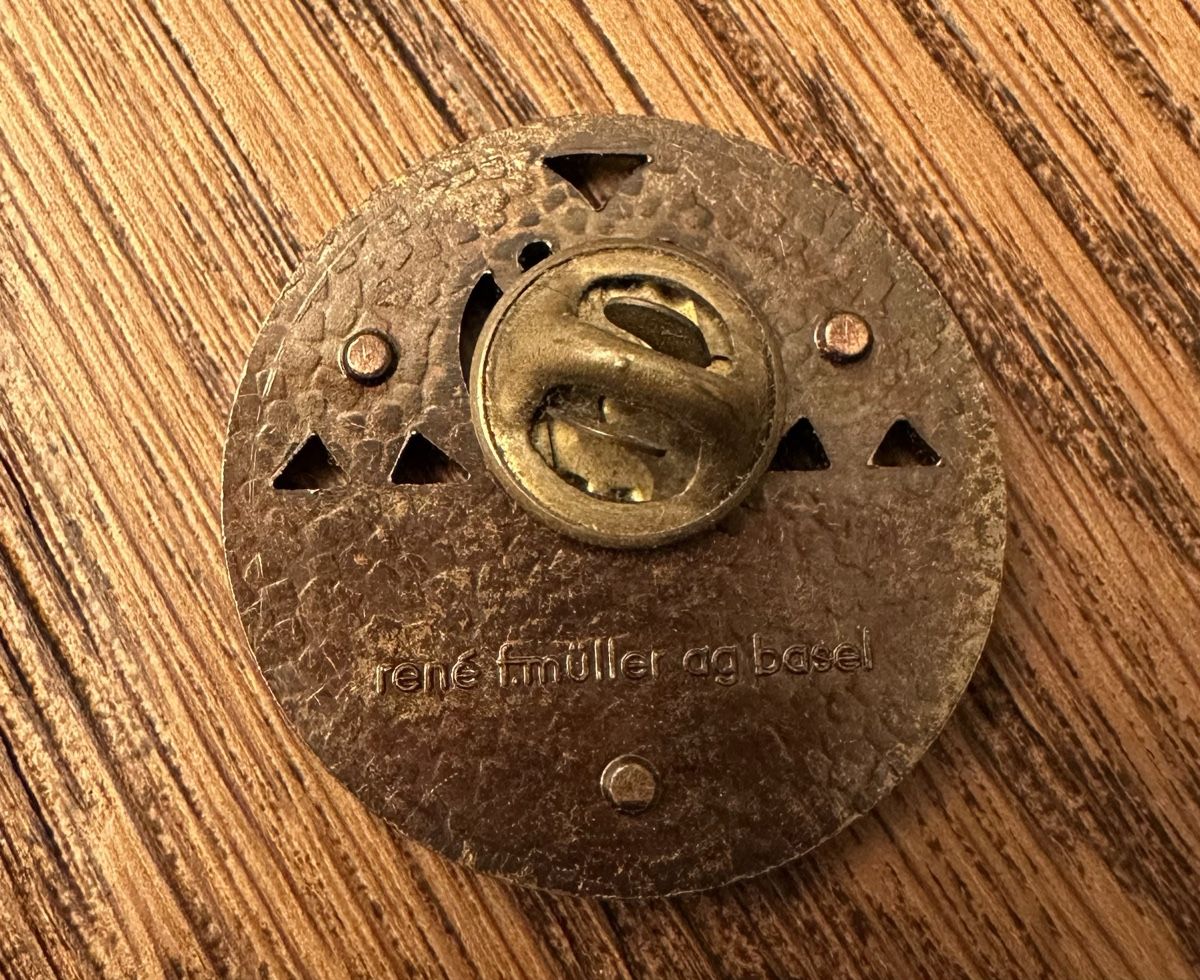 Placchette & Badge: Pin - 600 Joor Basel – Usato da Liestal venduto da Tschopp77 1