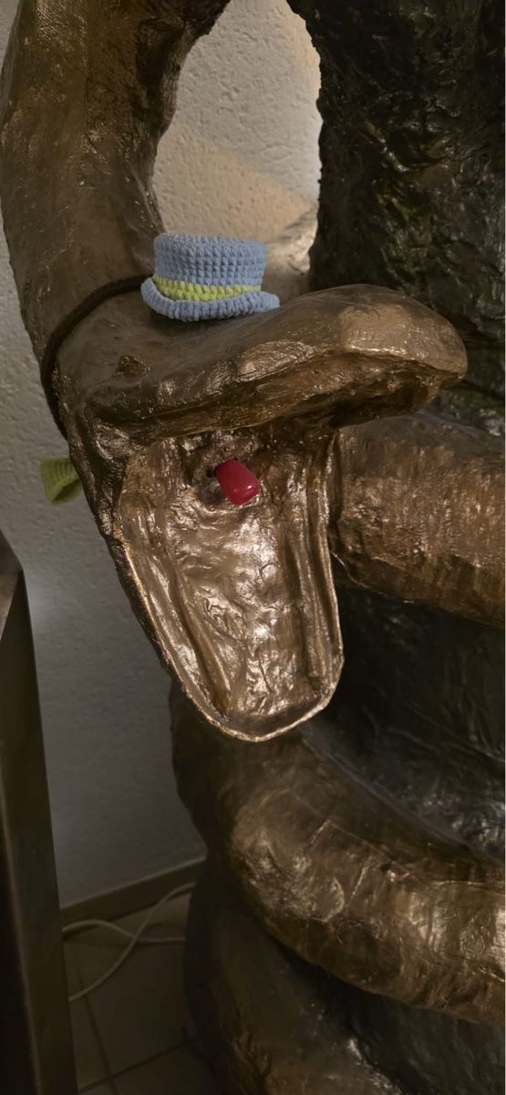 Lampade: Schlangen-Stehlampe mit LED – Usato da Biberist venduto da Hanswerk 2
