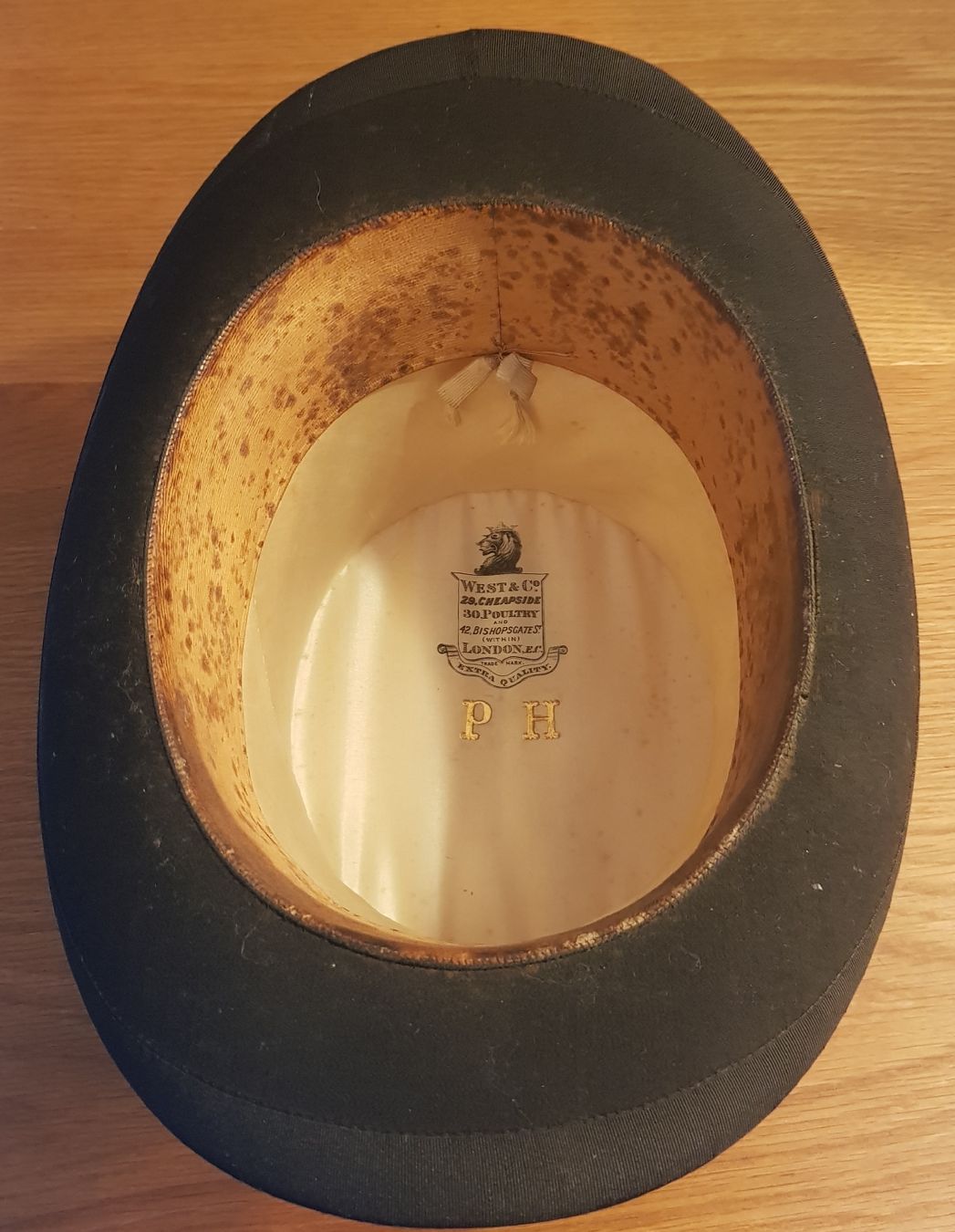 Copricapi, berretti & cappellini: Vintage Zylinder Hut Gr.55 – Usato da Mauensee venduto da Braut-kleid 3