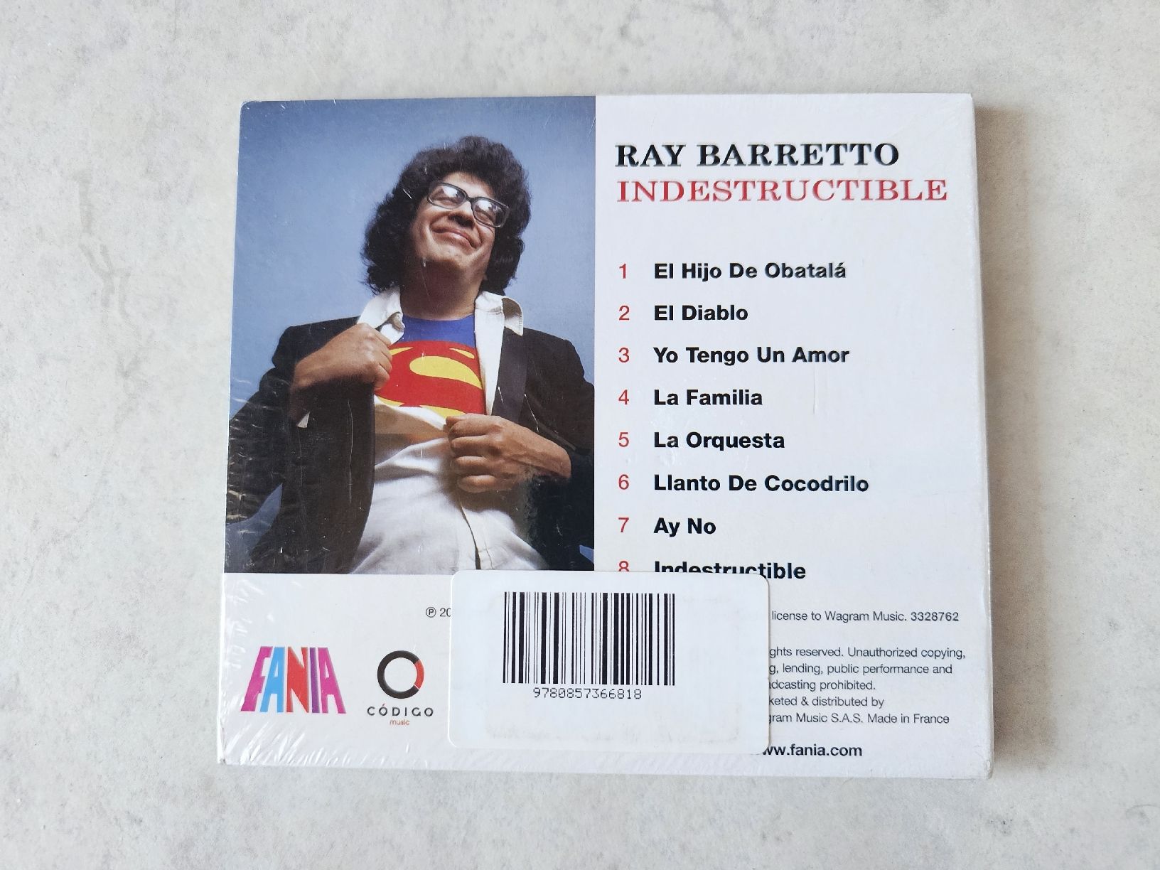 CD: Ray Barretto  -  Indestructible  /  Fabrikneu – Nuovo e nell'imballaggio originale da Schneisingen venduto da backstore24 1