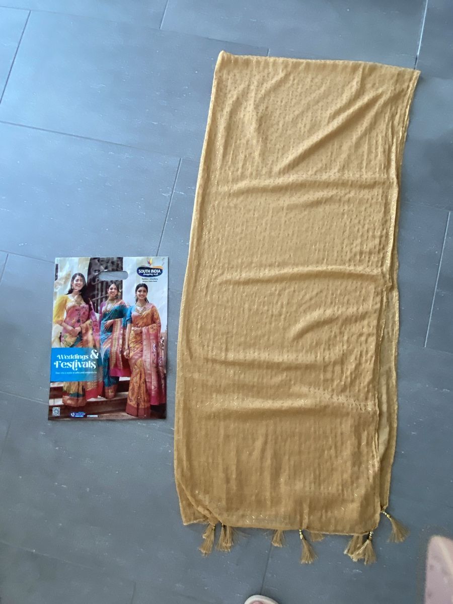 Foulard & Sciarpe: FABRIKNEUER INDISCHER SCHAL-KOPFTUCH – Nuovo e nell'imballaggio originale da Malters venduto da Kuettel1 3