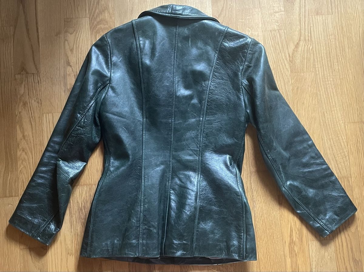 Giacche: Elegante Vintage-Lederjacke, Grösse S – Usato da Bolligen venduto da A.bill 1