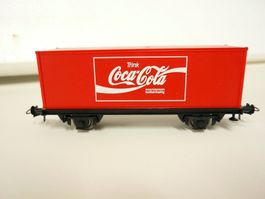 ROCO H0 DC COCA COLA CONTAINER WAGEN  NEU UND OVP