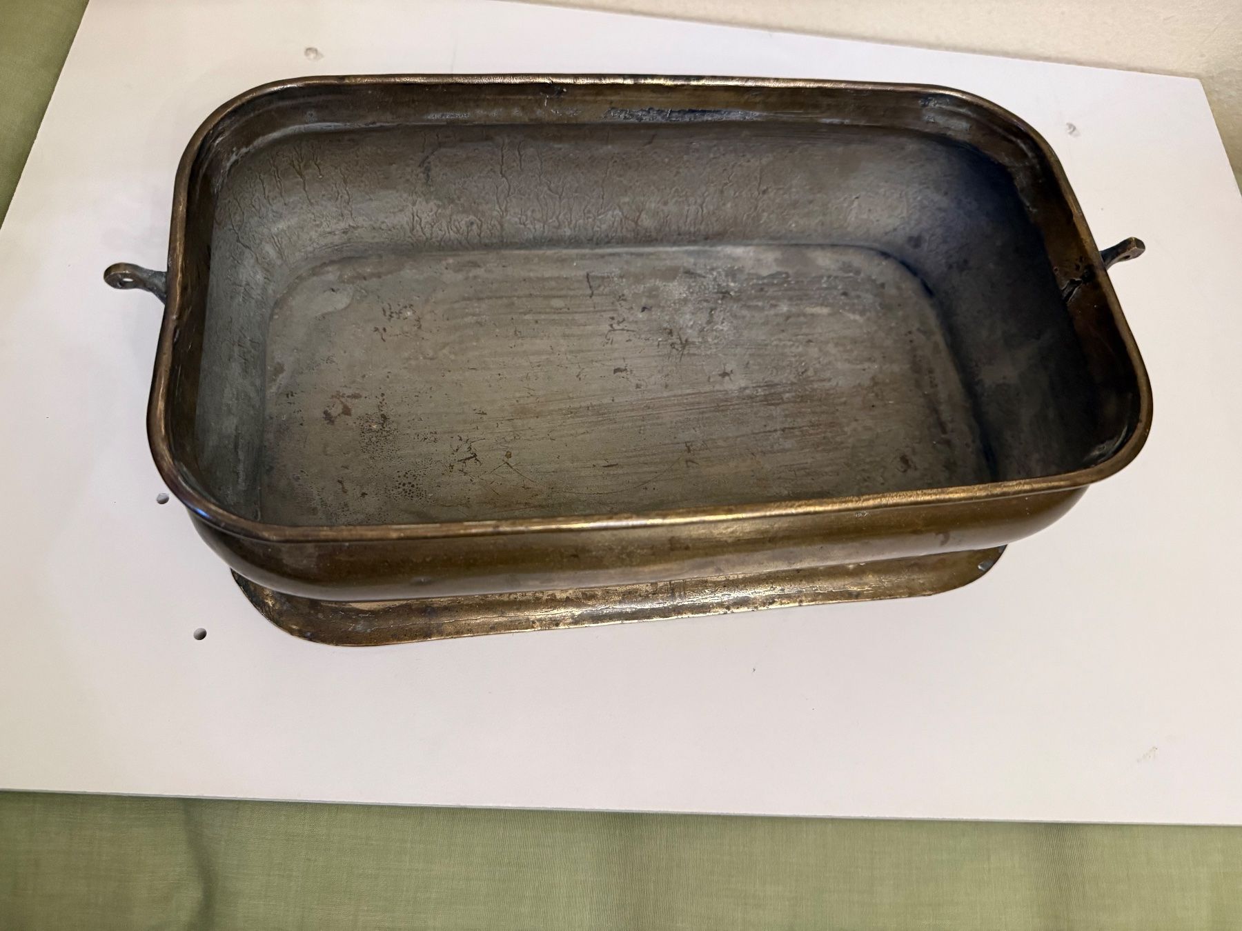 Tutte le decorazioni: Alte kleine Messing Wanne – Usato da Bern venduto da rewe45 3