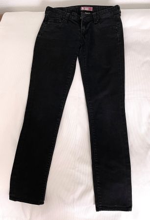 Jeans, schwarz, Fit & SQIN, Grösse 38