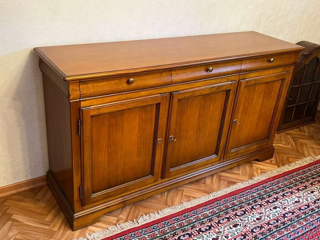 Cassettiere: Selva Kommode Sideboard Nussbaum Anrichte Biedermeier – Usato da Gemünden venduto da GEUENWALD 9