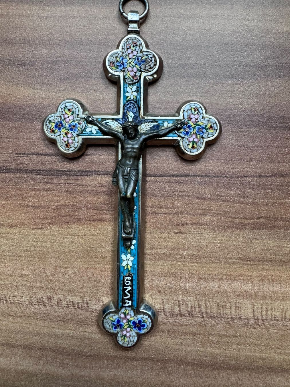 Tutte le decorazioni: Kruzifix mit Mimimosaik, 13cm – Usato da Eschlikon TG venduto da zuzanka80 3