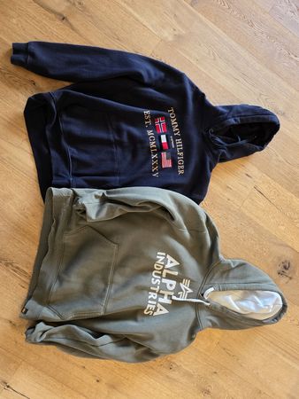 Hoodies Tommy Hilfiger und Alpha Industries Gr XXL