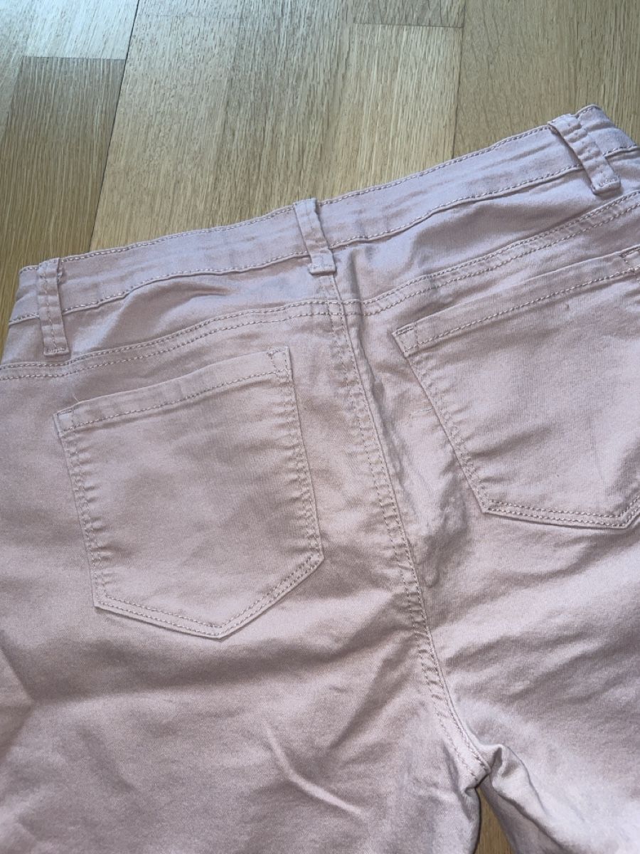 Pantaloni: Rosa Frühlings-Hose mit Gürtel, Gr. M – Usato da Rüfenacht BE venduto da Edinas_shop 5