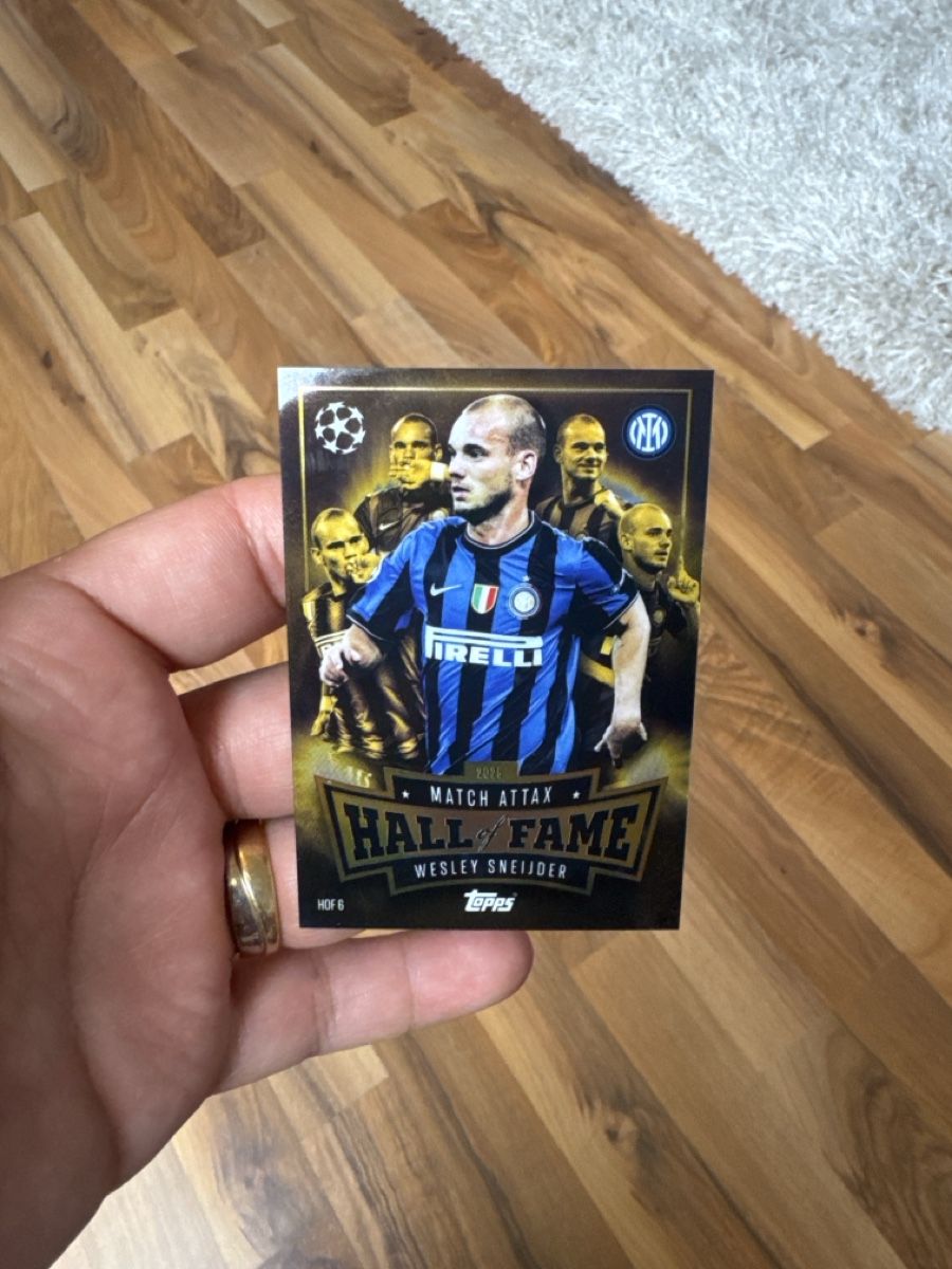 Topps Cartes à collectionner: Match Attax 2025/26 Wesley Sneijder – Neuf (Voir description) à Muolen par Pelon1