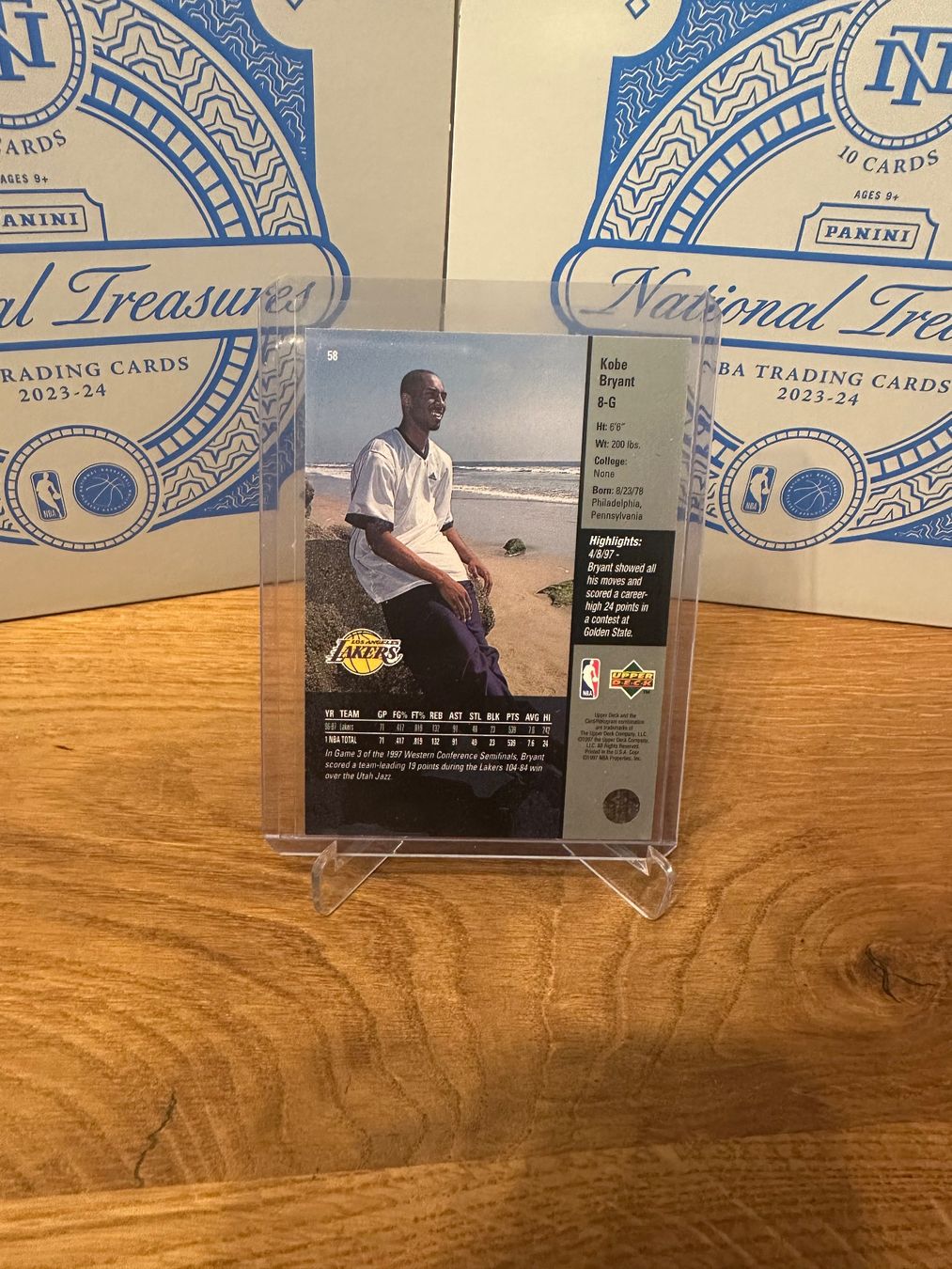 Nba Carte collezionabili: Kobe Bryant Upper Deck – Usato da Vullierens venduto da Gaara04 1