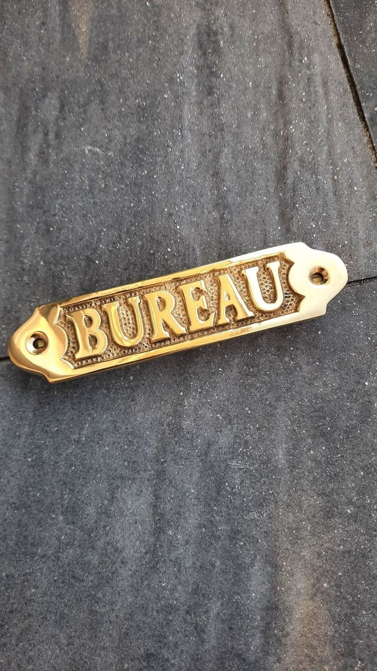 Ecriteaux: MESSINGSCHILD  BUREAU – Neuf (Voir description) à Reinach AG par Huckleberrysix
