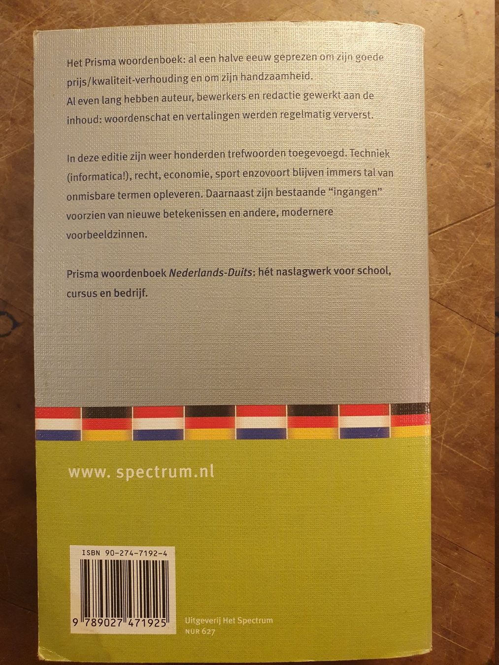 Bücher: Nederlands Duits - Duits Nederlands - J.A.H. van Gemert – Gebraucht aus Zürich von loosebone 9