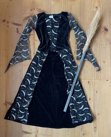 Costume de sorcière ✨ noire, taille 120-130 cm, enfant