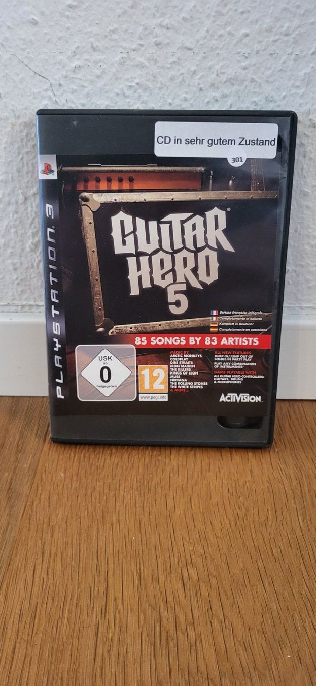 Sony Giochi: PS3 - Guitar Hero 5 – Usato da Münsingen venduto da DigitaleSpielecke