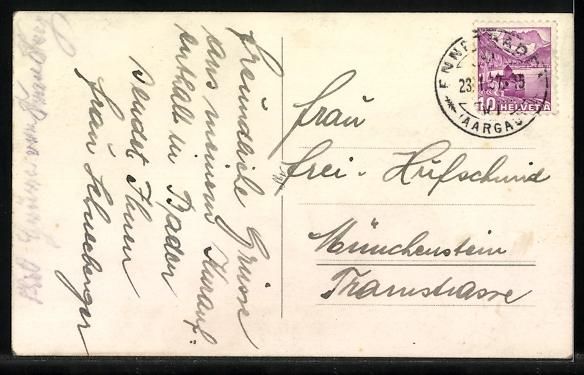 Cartoline postali: AK Baden, Hotel Sternen – Usato da Berlin venduto da bartko-reher 1