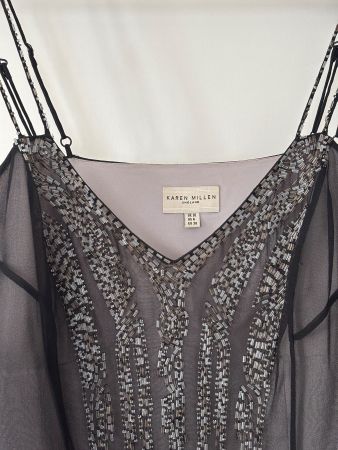 Kleid 100% Seide Karen Millen England (36/S)