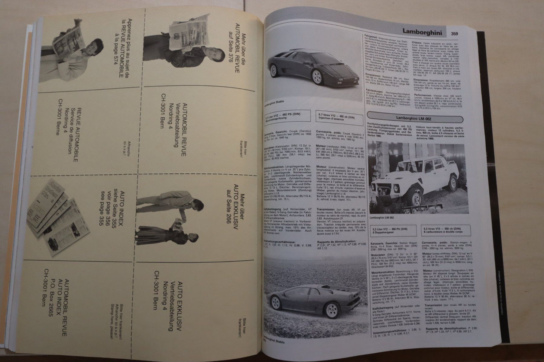 Bücher: AR Automobile Revue Katalog 1990 – Gebraucht aus Emmetten von Super008 7