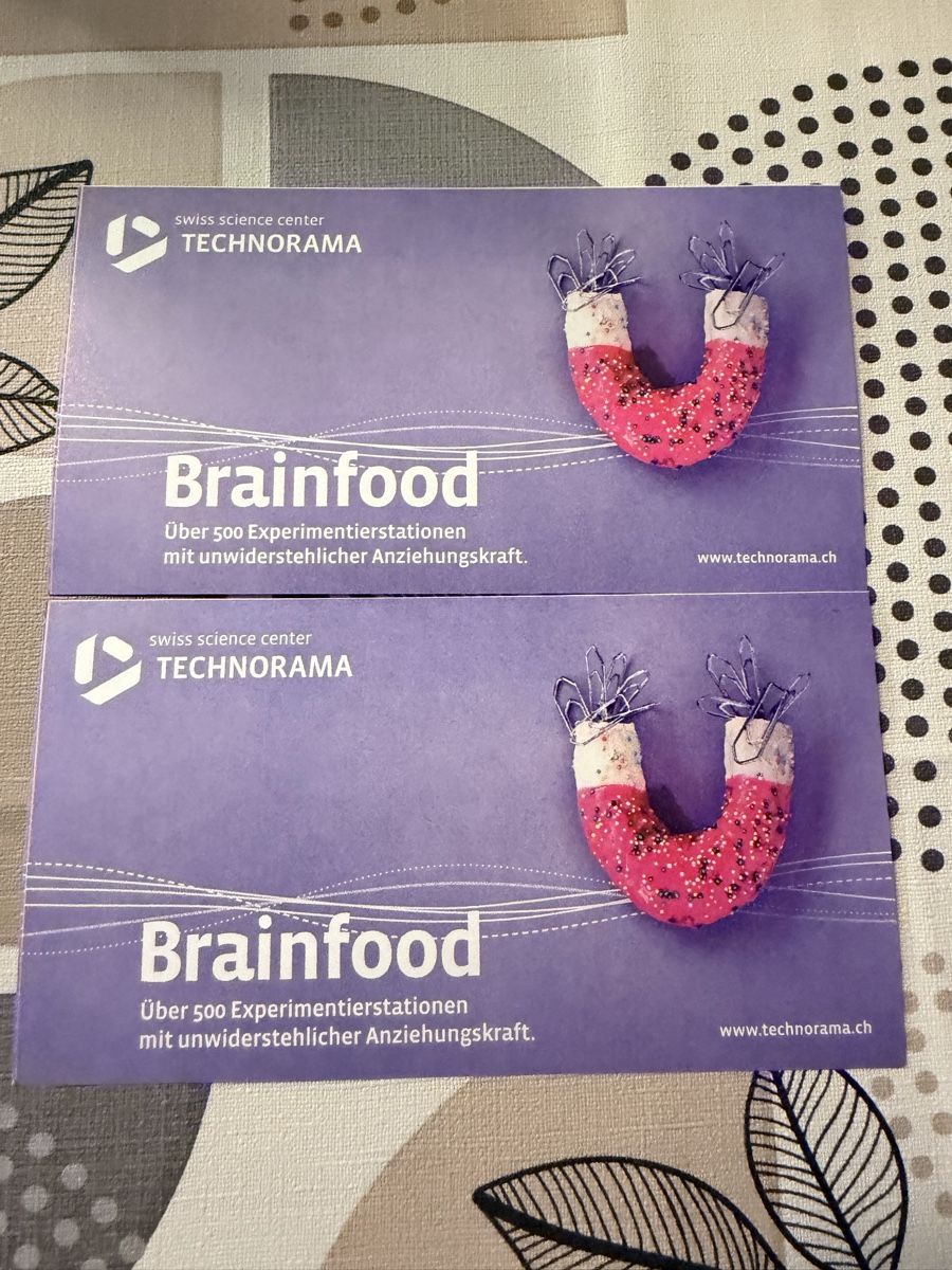 Buoni: 2 Technorama Gutscheine bis 31.12.2026 – Nuovo e nell'imballaggio originale da Weinfelden venduto da rocha10 1