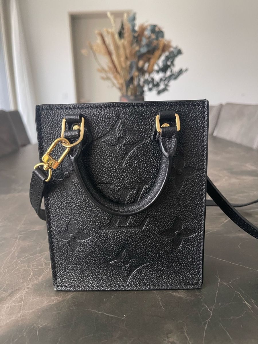 Louis Vuitton Borse da donna: Louis Vuitton Petit Sac Plat Monogram Empreinte – Nuovo (secondo la descrizione) da Zürich venduto da nic_g776