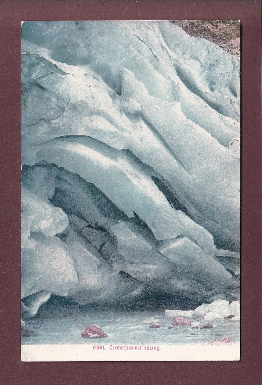 Cartes postales: GLETSCHERMÜNDUNG – D'occasion à Pully par nicecards