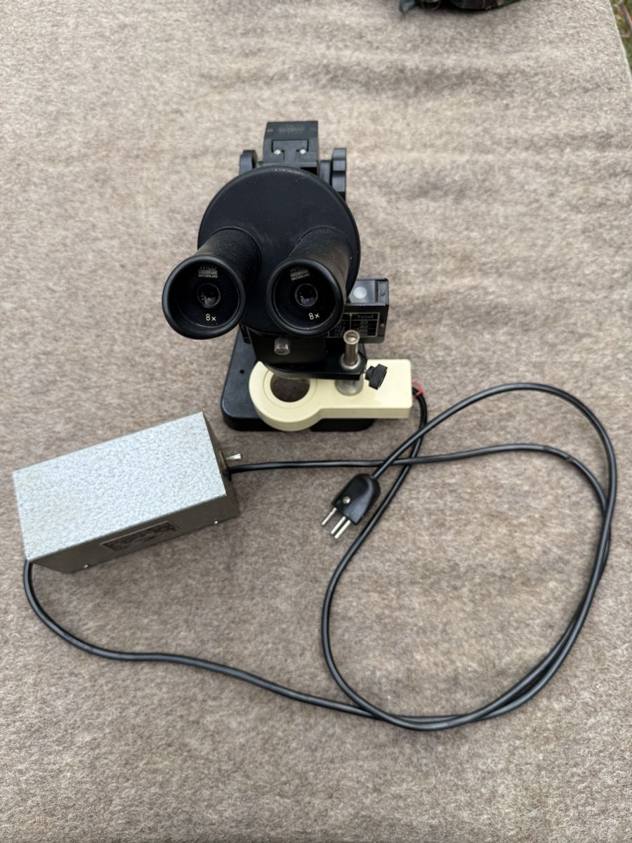 Wild Microscopi: Microscope WILD Heerbrugg M4 – Usato da Fribourg venduto da Ardoffel 1