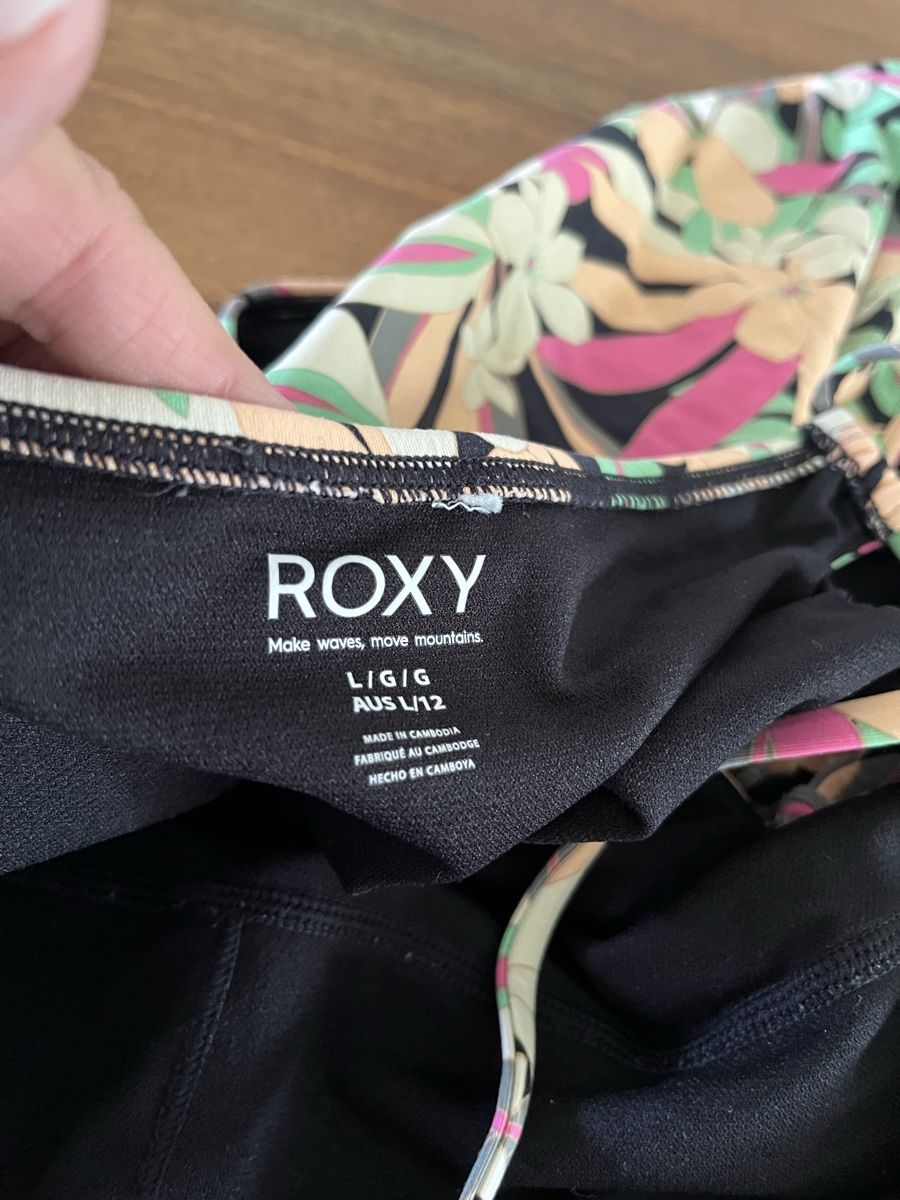 Roxy Badekleider & Bikinis: Roxy Badeanzug, Gr. L, Blumendesign - Sommer bereit! – Neu (gemäss Beschreibung) aus Wermatswil von -secondchance- 2