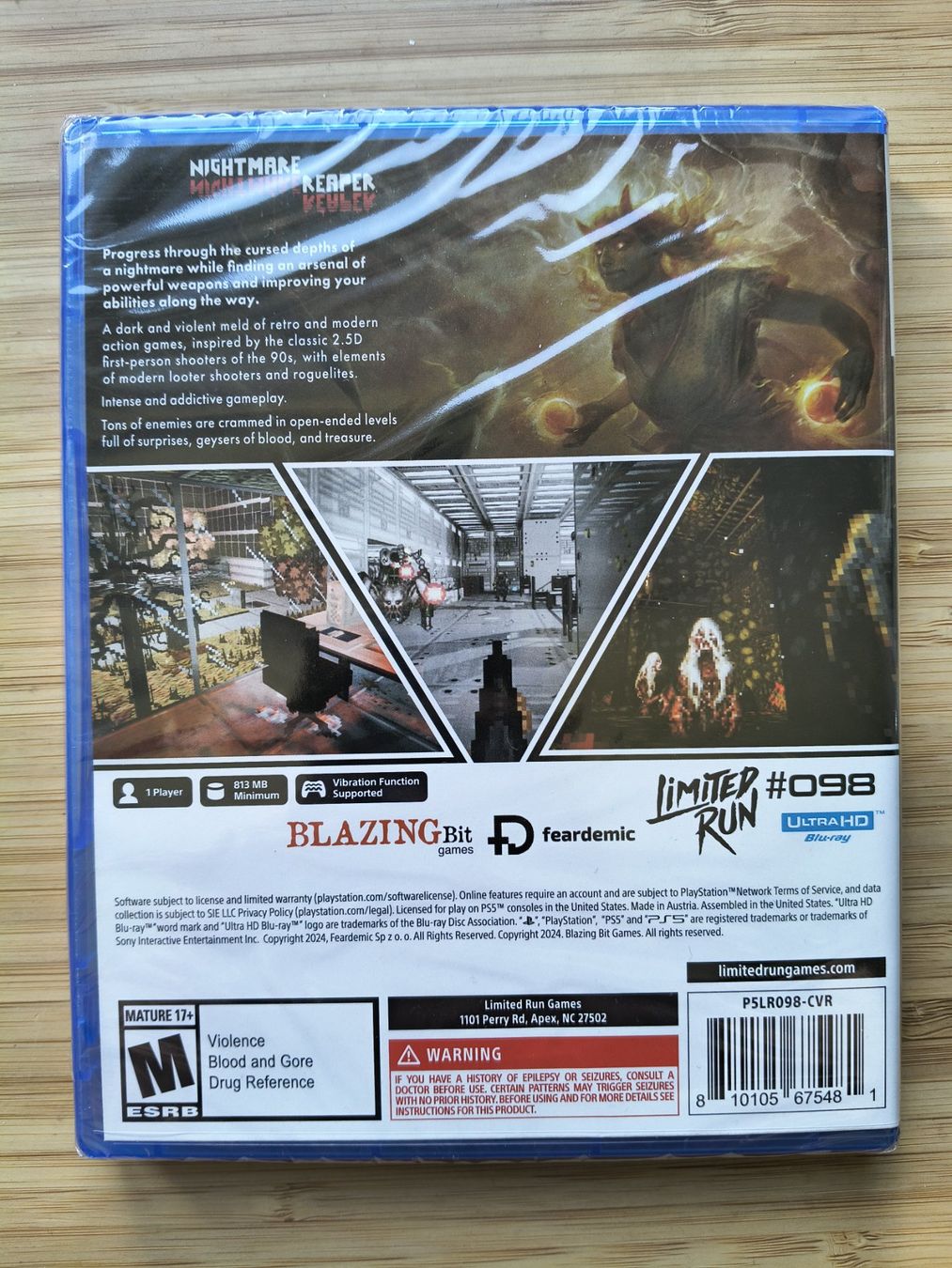 Giochi: Nightmare Reaper Sealed (PS 5) – Nuovo e nell'imballaggio originale da Riedholz venduto da ste_96cd 1