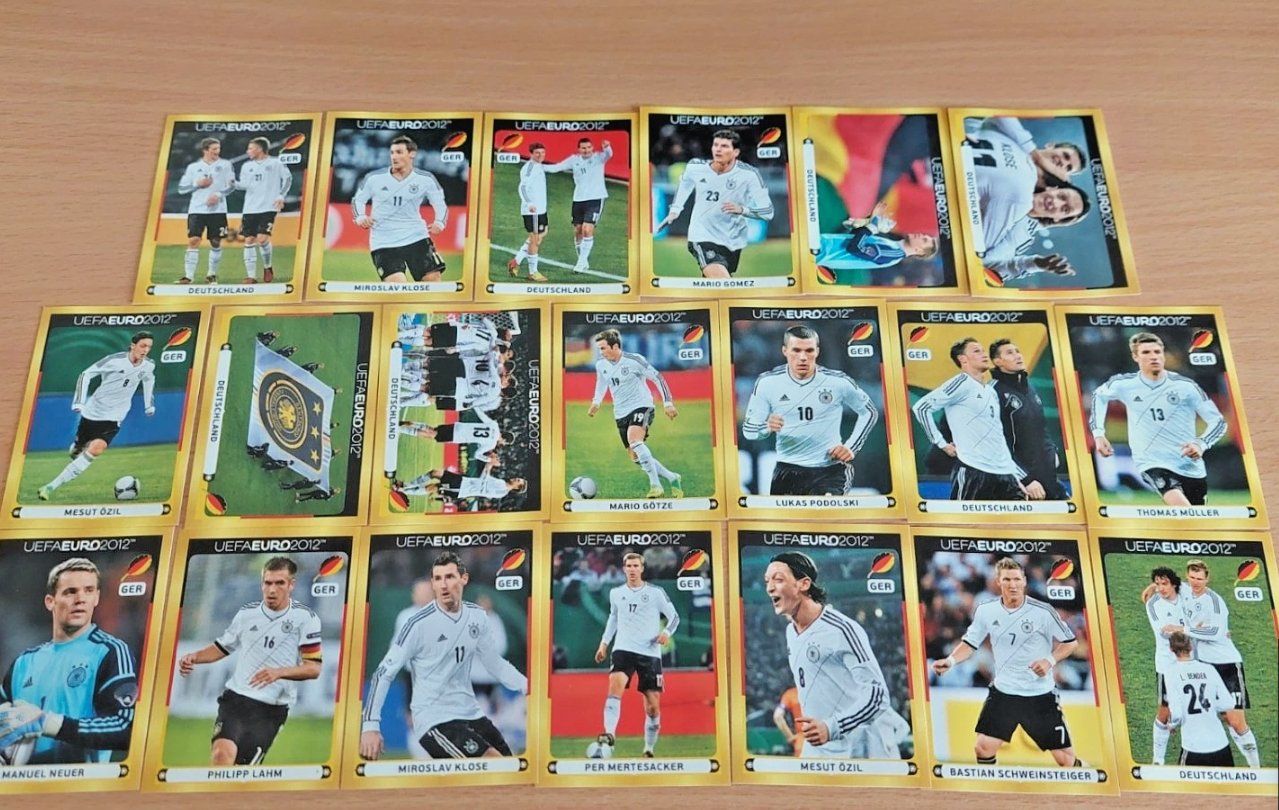 Panini Carte collezionabili: panini em 2012 set alle sticker deutsche version – Nuovo (secondo la descrizione) da Oberglatt ZH venduto da paninistickersworld 2