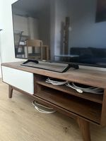TV-Möbel BUFFALO Braun / Weiss