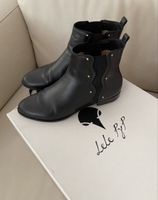 Stiefeletten Lele Pyp Leder schwarz Gr. 39.5