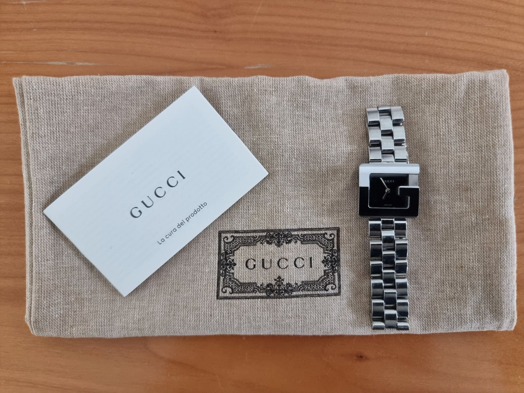 Gucci Orologi: Gucci Damenuhr G-Frame Stahl – Usato da Widen venduto da kel_smm8