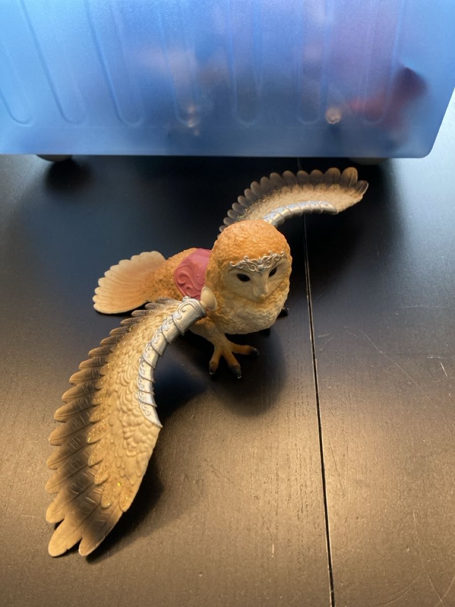 Schleich Spielzeuge: Schleich Glitzer-Eule  – Gebraucht aus Treyvaux von Oreo12