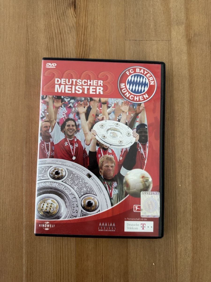Tutti i DVDs: FC Bayern M. DEUTSCHER MEISTER 2003 DVD – Nuovo (secondo la descrizione) da Gelterkinden venduto da LPKAL
