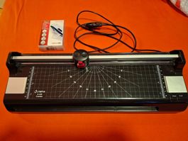 Plastifieuse & Massicot 3-en-1 Olympia A 340 + 100 pochettes