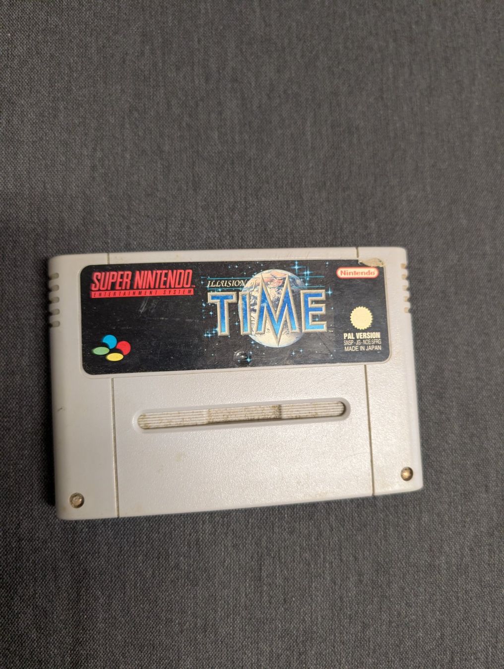 Giochi: Illusions of time super Nintendo – Usato da Giubiasco venduto da Ticinerd