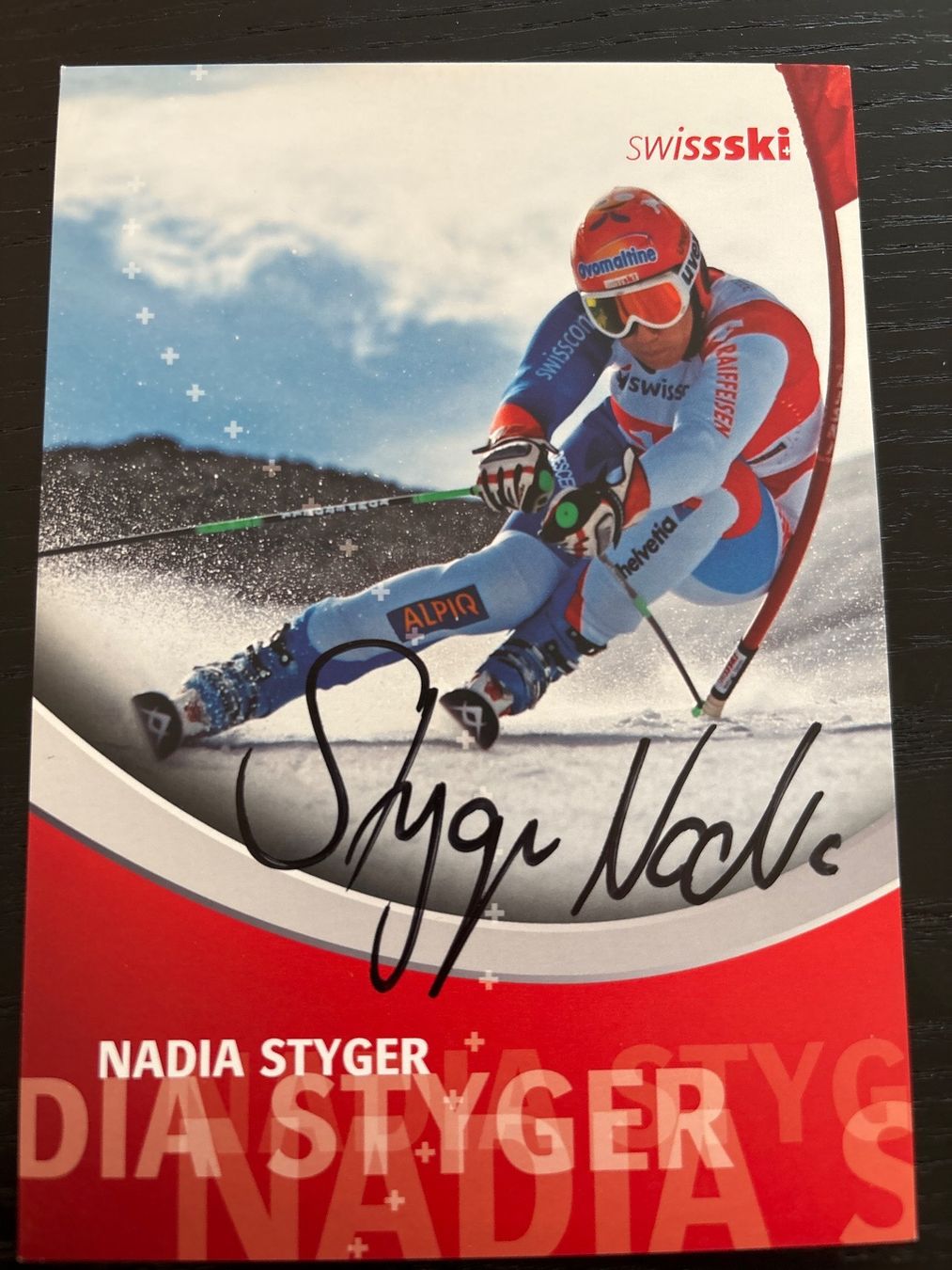 Autografi: Nadia Styger – Usato da Uetendorf venduto da hoisle