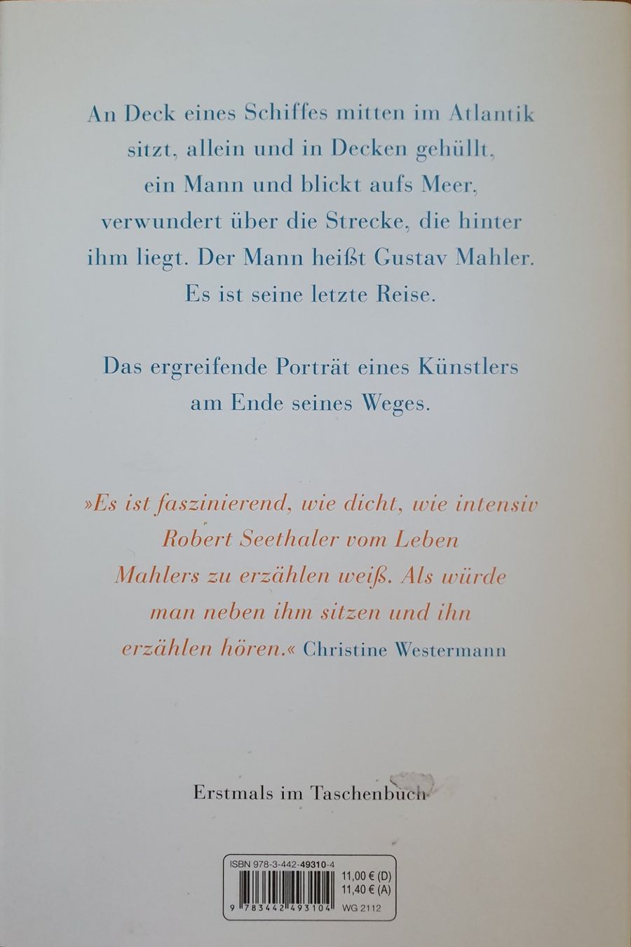 Libri: Robert Seethaler - Der Trafikant & der letzte Satz – Nuovo (secondo la descrizione) da Zürich venduto da Philotimo 3