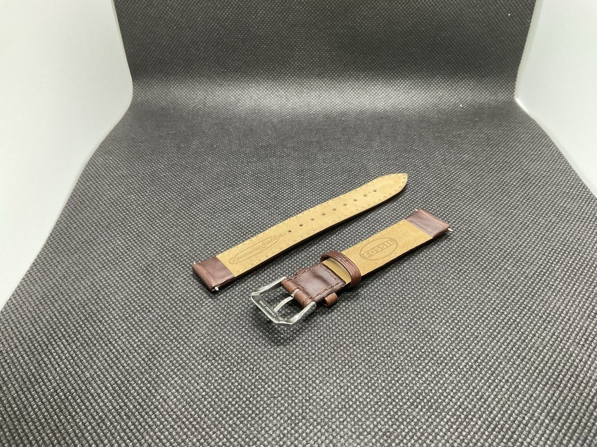 Fossil Armbänder & -reifen: Cinturino marrone Fossil 16mm – Neu (gemäss Beschreibung) aus Pregassona von TheWatchClub 1