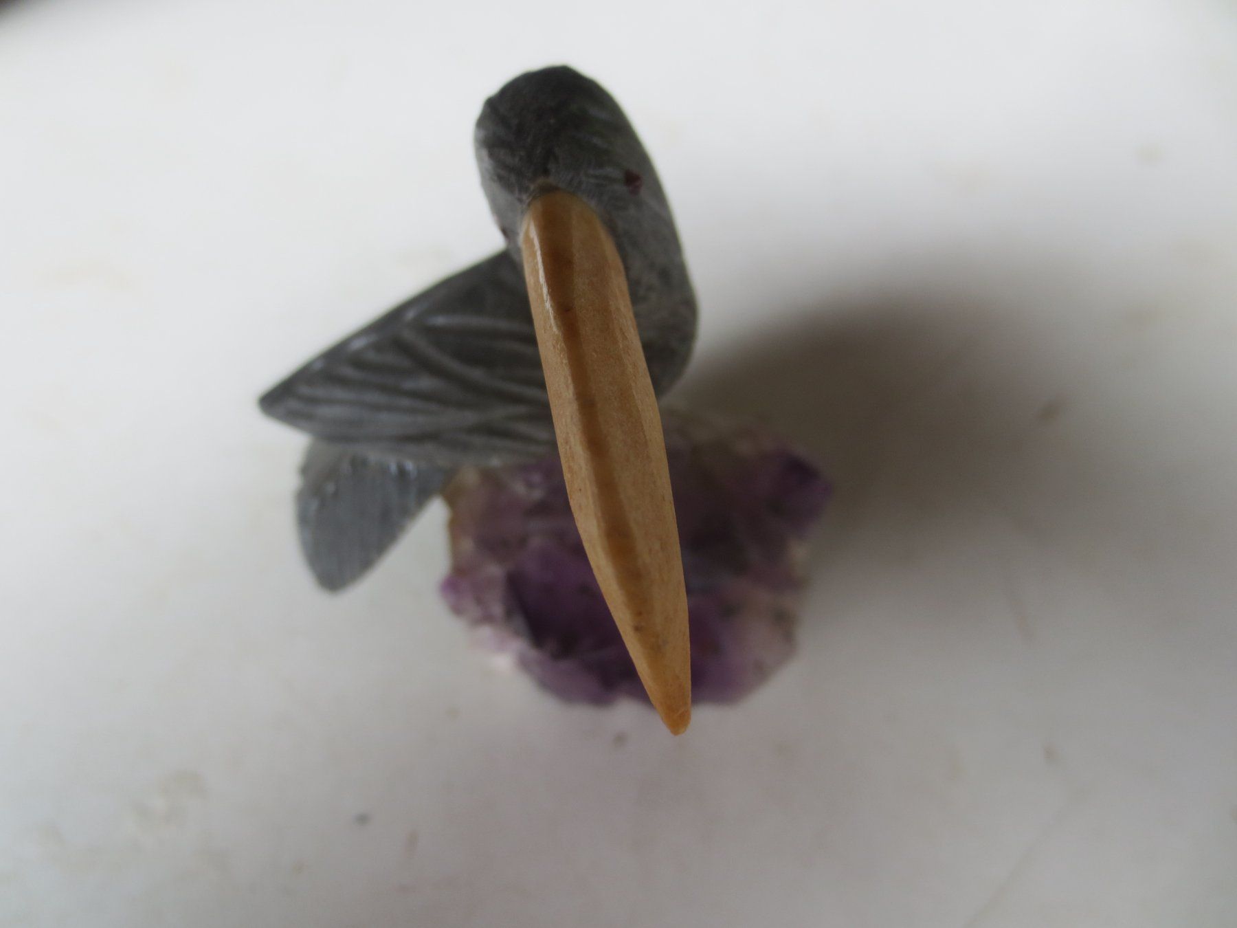 Mineralien & Heilsteine: Amethyst Vogel – Gebraucht aus Weier im Emmental von waefler03 2