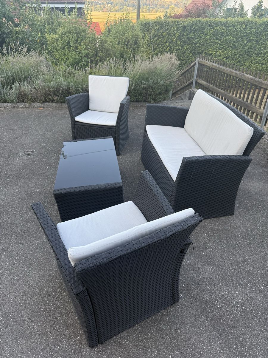Sessel: Rattan Lounge  – Gebraucht aus Rietheim von Bjoern.z 1