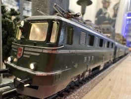 Märklin 3050 SBB Ae 6/6 Bellinzona Personenzug