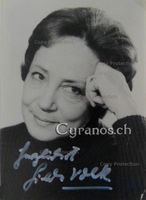 Hilde Volk (1912-1995) Schauspielerin - Autogramm