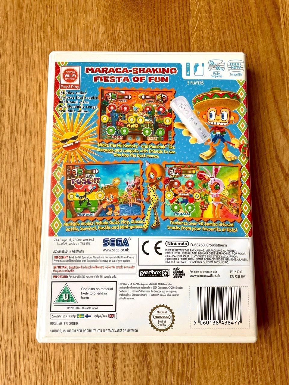 Nintendo Giochi: Samba de Amigo Wii – Usato da Basel venduto da ece2108 1