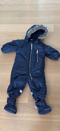 Schneeanzug von H&M Gr 74 mit Schuhen Gr 16/18