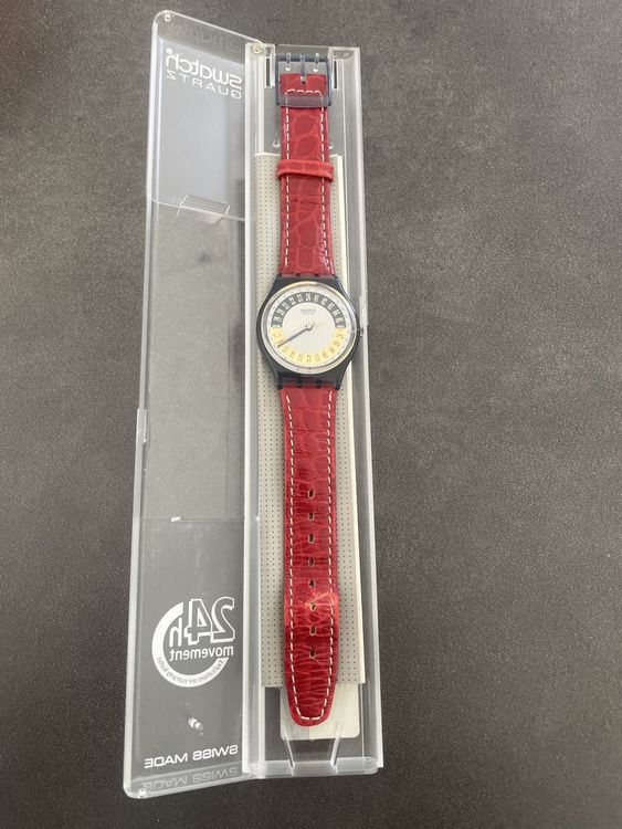 Swatch Montres: Original Swatch Uhr, 24h Movement, neuwertig, Sammlerstück – D'occasion à Courtaman par nacha68 2