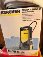 Tauchpumpe Kärcher SDP 18000 mit Feuerwehrschlauch