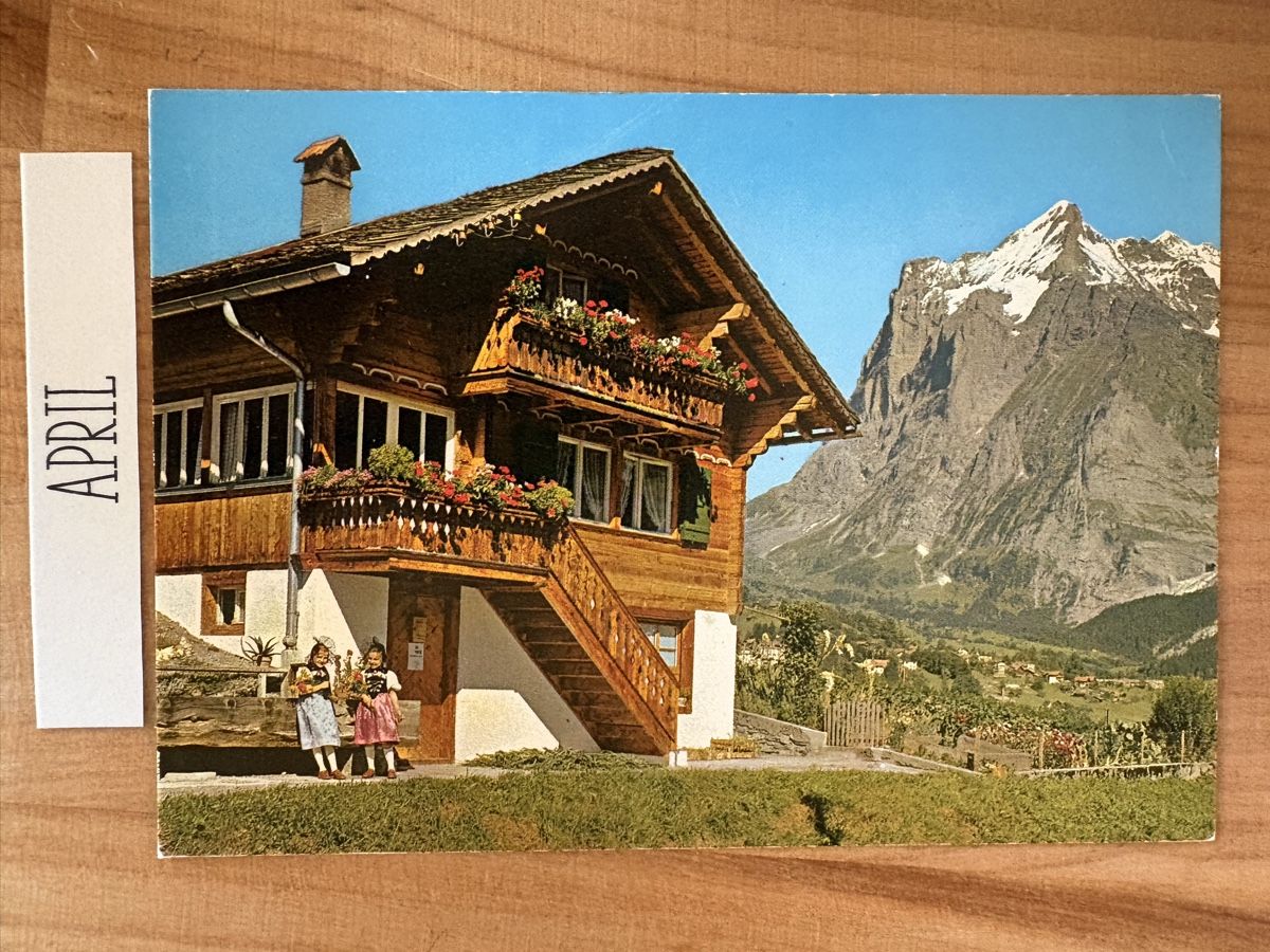 Cartoline postali: AK von Grindelwald / Wetterhorn – Usato da Rümlang venduto da Kartenpost1