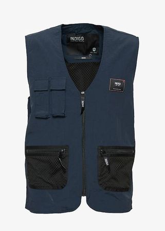 INDICODE JEANS IDPIET - Weste - navy, Gr. M